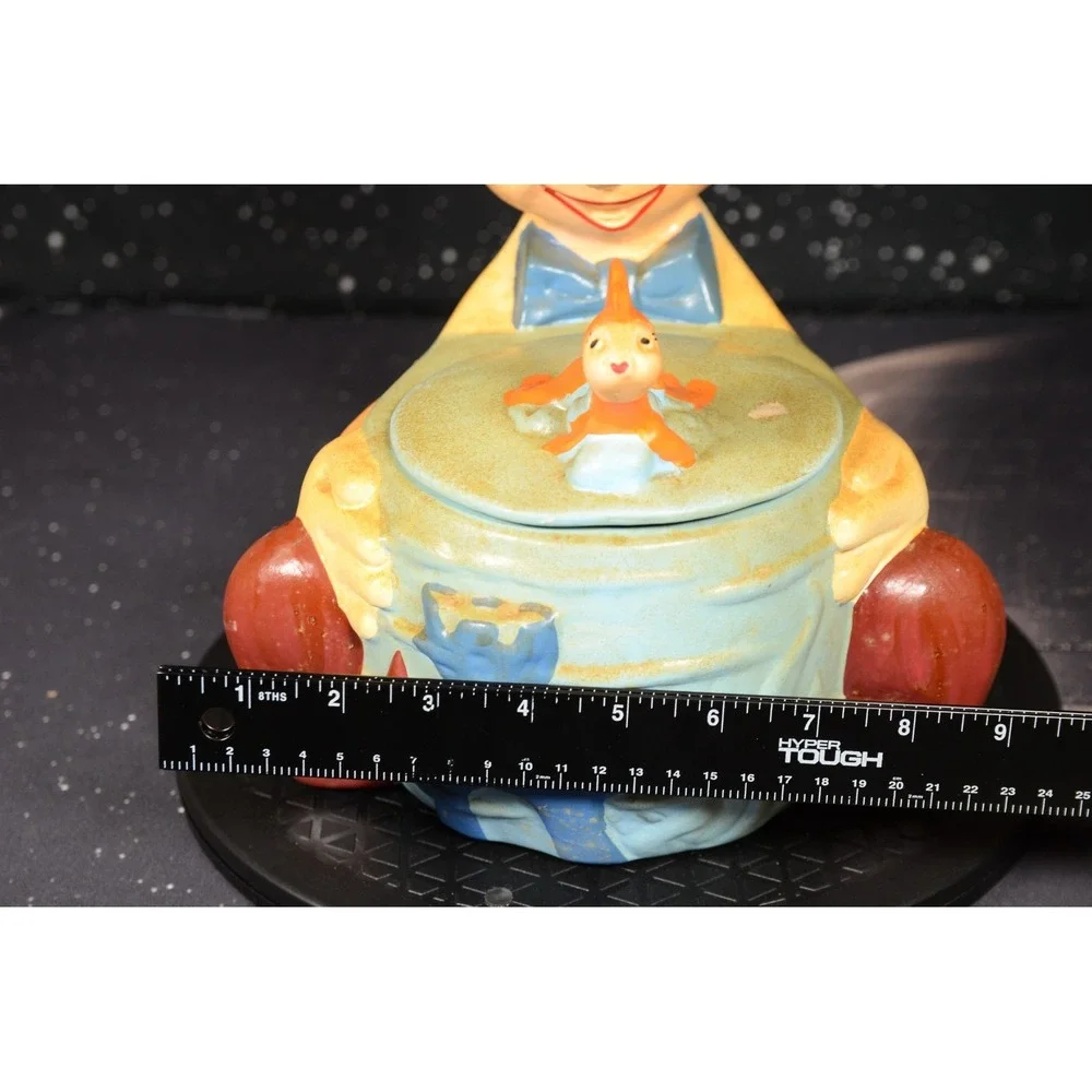 VINTAGE WALT DISNEY 1940 MOVIE PINOCCHIO & CLEO THE GOLDFISH‎ COOKIE JAR USA
